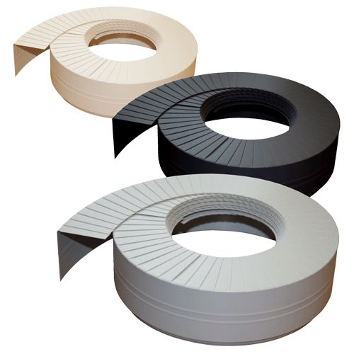 Ekalit Dicke: 20 mm Länge: 5 m PVC grau ohne Rille