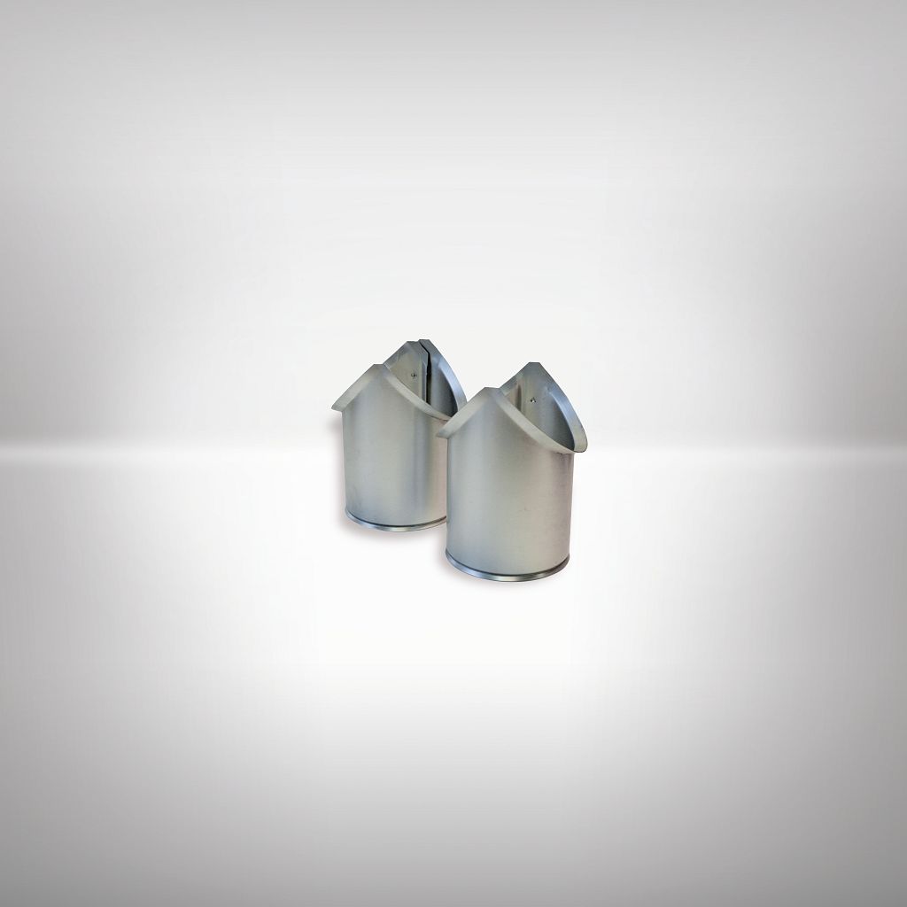 Okabell BSL ⌀ 230 / 230 mm Stutzen Stahl verzinkt