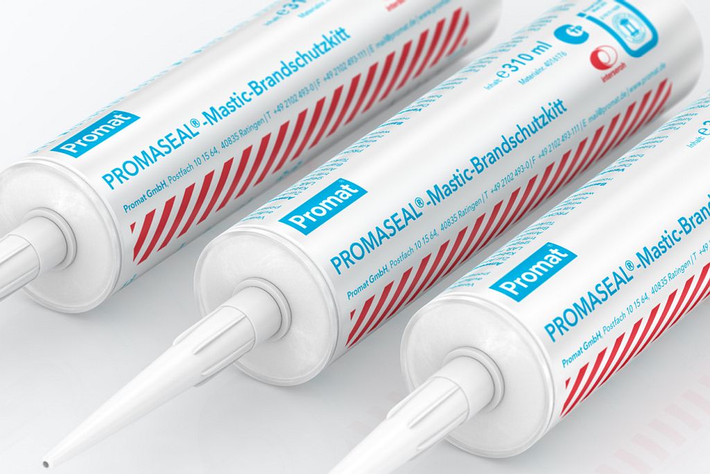 Promat Promaseal  Mastic Brandschutzkitt Kartusche Mastic