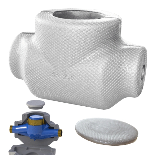 Ekatherm FL Kappe für Hauswasserzähler QN 2,5